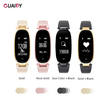 Colorful Bracelet Smart Watch Women Bluetooth Heart Rate Monitor Fitness Step Counting GPS For IOS Huawei P30 Android Wristband
Colorful Bracelet Smart Watch Women Bluetooth Heart Rate Monitor Fitness Step Counting GPS For IOS Huawei P30 Android Wristband