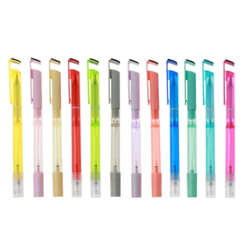 5Pcs Portable Refillable Mister Gel Pen Black Ink 3-in-1 Spray Bottles Phone Holder Stand Pens Wipe Screen Cleaning Pens
5Pcs Portable Refillable Mister Gel Pen Black Ink 3-in-1 Spray Bottles Phone Holder Stand Pens Wipe Screen Cleaning Pens