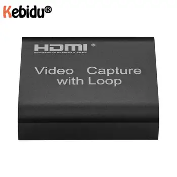 KEBIDU 1080P HDMI Video Capture Device HDMI To USB 2.0 Video Capture Card Dongle Game Record Live Streaming Broadcast
KEBIDU 1080P HDMI Video Capture Device HDMI To USB 2.0 Video Capture Card Dongle Game Record Live Streaming Broadcast
