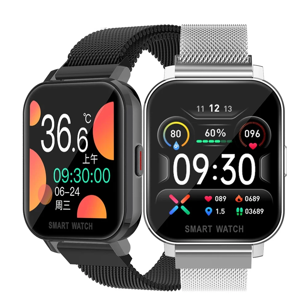 1.54 Inch Smart Watch Men Women Full Touch Weather Body Temperature Blood Pressure Oxygen Measurement For Android Ios
1.54 Inch Smart Watch Men Women Full Touch Weather Body Temperature Blood Pressure Oxygen Measurement For Android Ios
