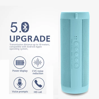 Waterproof bluetooth woofer speaker portable outdoor LED wireless support TF card FM radio auxiliary input USB charging speaker
Waterproof bluetooth woofer speaker portable outdoor LED wireless support TF card FM radio auxiliary input USB charging speaker