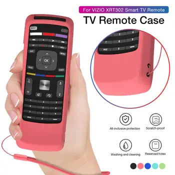 For VIZIO XRT302 Smart TV Remote Control Silicone Case Protective Skin Cover Case Remote Controller Anti-Lost Protective Case
For VIZIO XRT302 Smart TV Remote Control Silicone Case Protective Skin Cover Case Remote Controller Anti-Lost Protective Case