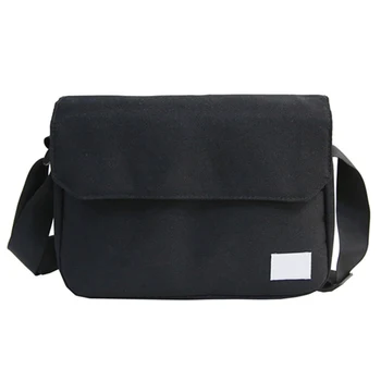 Casual Canvas Men Messenger Bag Simple Adjustable Student Sports Shoulder Bag Solid Color Travel Teenager Crossbody Pouch
Casual Canvas Men Messenger Bag Simple Adjustable Student Sports Shoulder Bag Solid Color Travel Teenager Crossbody Pouch