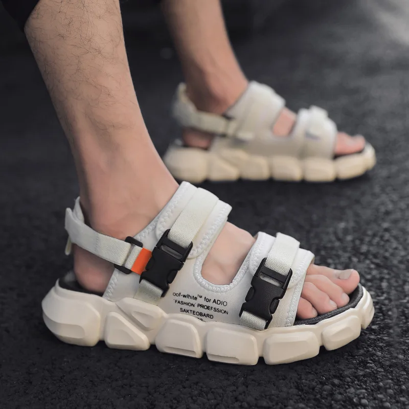 Autumn MEN'S Sandals Slipper Dual Purpose Korean-style Trend Versatile Outdoor Wear Anti-slip Soft-Sole Students Beach Sandals
Autumn MEN'S Sandals Slipper Dual Purpose Korean-style Trend Versatile Outdoor Wear Anti-slip Soft-Sole Students Beach Sandals