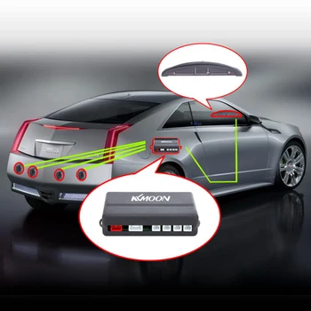 Hot Car Parking Sensor 4 car detector Sensors Auto Reverse Backup Radar Detector System Kit Sound Alert Alarm Indicator Probe
Hot Car Parking Sensor 4 car detector Sensors Auto Reverse Backup Radar Detector System Kit Sound Alert Alarm Indicator Probe