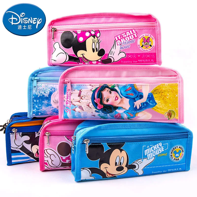 Disney Mickey Minnie Pencil Case Children's Stationery Box Large Capacity Pencil Case Double-layer Design School Supplies
Disney Mickey Minnie Pencil Case Children's Stationery Box Large Capacity Pencil Case Double-layer Design School Supplies
