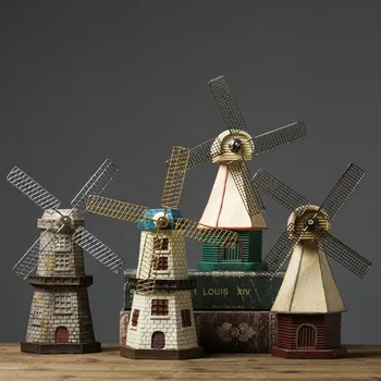 Nordic Retro Windmill Model Miniatures Holland Windmill Craft Gift Ornaments Home Room Desktop Home Decorations Accessories
Nordic Retro Windmill Model Miniatures Holland Windmill Craft Gift Ornaments Home Room Desktop Home Decorations Accessories