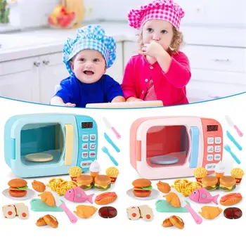 Children Toy Kitchen Microwave Play Set Electric Timing Simulation Kitchen Ware Pretend Play Set For Kid's Birthday Gift
Children Toy Kitchen Microwave Play Set Electric Timing Simulation Kitchen Ware Pretend Play Set For Kid's Birthday Gift