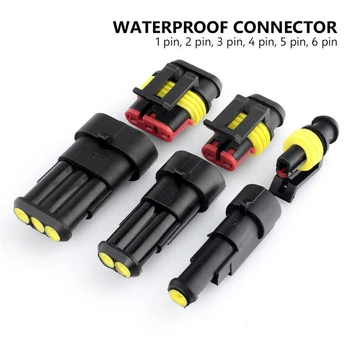 708Pcs 12V Waterproof Car Electrical Wire Connectors Terminals Automotive Electrical Plug Terminals Motorcycle Truck Boats Auto
708Pcs 12V Waterproof Car Electrical Wire Connectors Terminals Automotive Electrical Plug Terminals Motorcycle Truck Boats Auto