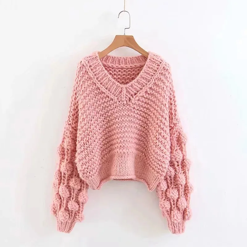 Mahair Hand Knitted Sweater Women's Long Sleeve V-neck Flora Knitted Sweater Women Winter 2021Red Top Pullover Ladies Pullover
Mahair Hand Knitted Sweater Women's Long Sleeve V-neck Flora Knitted Sweater Women Winter 2021Red Top Pullover Ladies Pullover