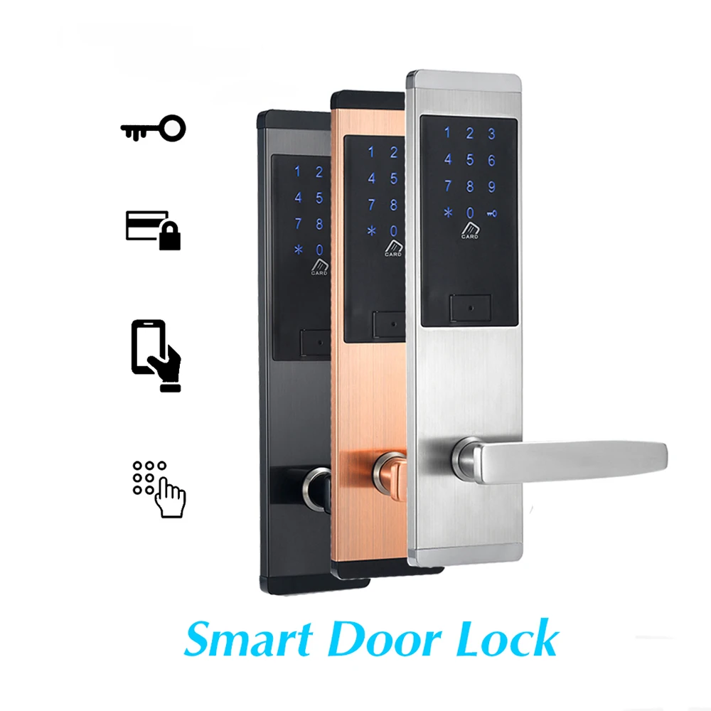 Digital Smart Touch Screen Keypad Password Lock Door Inteligente Smart Lock TTlock Security Electronic Door Lock
Digital Smart Touch Screen Keypad Password Lock Door Inteligente Smart Lock TTlock Security Electronic Door Lock