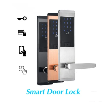 Digital Smart Touch Screen Keypad Password Lock Door Inteligente Smart Lock TTlock Security Electronic Door Lock
Digital Smart Touch Screen Keypad Password Lock Door Inteligente Smart Lock TTlock Security Electronic Door Lock