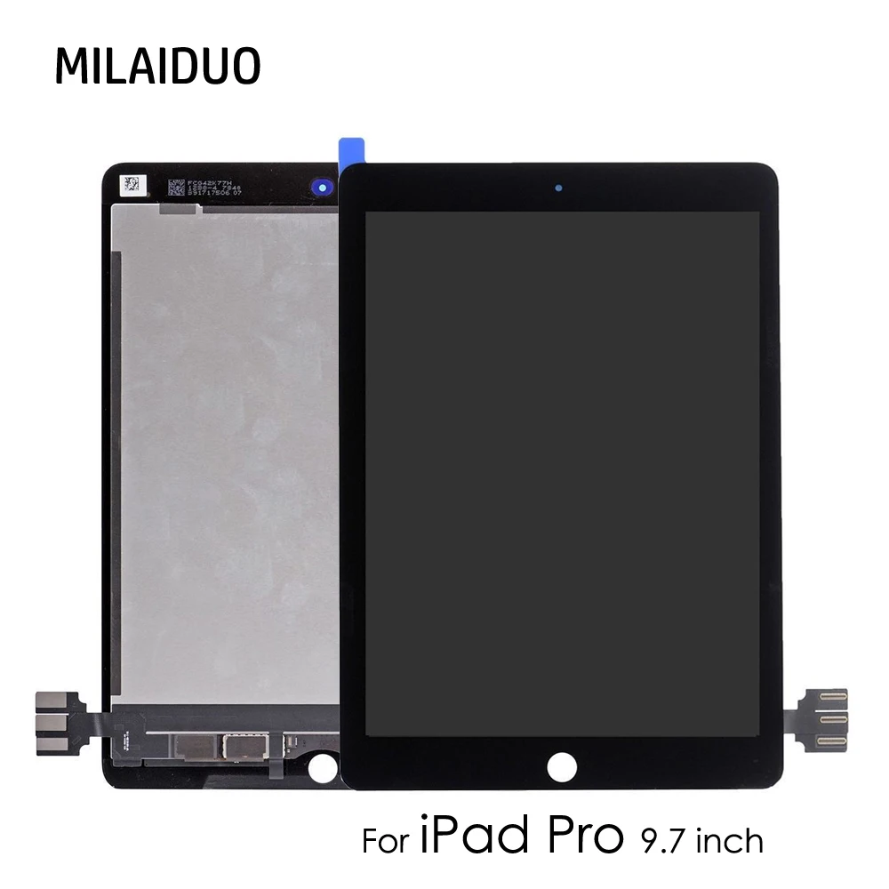 Original LCD Display For iPad Pro 9.7 inch A1673 A1674 A1675 Touch Screen Digitizer Assembly Replacement No Home Button
Original LCD Display For iPad Pro 9.7 inch A1673 A1674 A1675 Touch Screen Digitizer Assembly Replacement No Home Button
