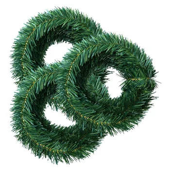 Christmas Garland Artificial Green Pine Garlands Soft Christmas Wedding Party Decorations (6 Rolls, Per Roll 18 Foot)
Christmas Garland Artificial Green Pine Garlands Soft Christmas Wedding Party Decorations (6 Rolls, Per Roll 18 Foot)