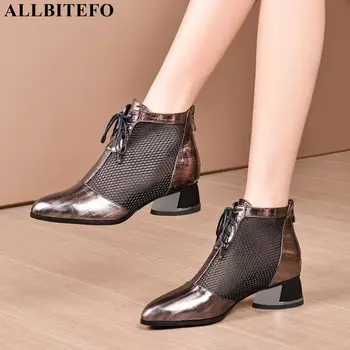 ALLBITEFO large size:33-43 genuine leather+mesh thick heel Ventilation office ladies shoes women high heel shoes women sandals
ALLBITEFO large size:33-43 genuine leather+mesh thick heel Ventilation office ladies shoes women high heel shoes women sandals