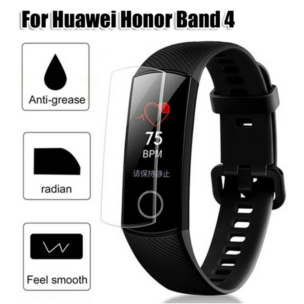 1/3/5PCS Ultra Clear 9H Soft TPU HD Anti-shock Protective Film For Huawei Honor Band 4 Band4 Smart Watch Full Screen Protector
1/3/5PCS Ultra Clear 9H Soft TPU HD Anti-shock Protective Film For Huawei Honor Band 4 Band4 Smart Watch Full Screen Protector