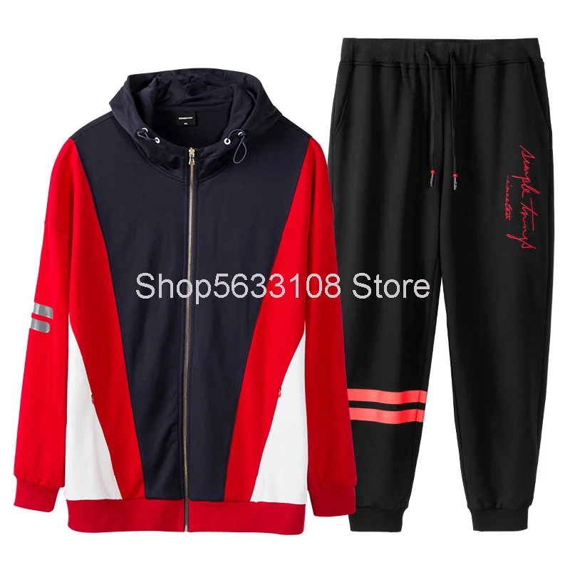 2020 Autumn Hoodies Wei Pants Suit Male Loose Plus Fat Plus Size Fat Man Cardigan Trousers Match One Set
2020 Autumn Hoodies Wei Pants Suit Male Loose Plus Fat Plus Size Fat Man Cardigan Trousers Match One Set