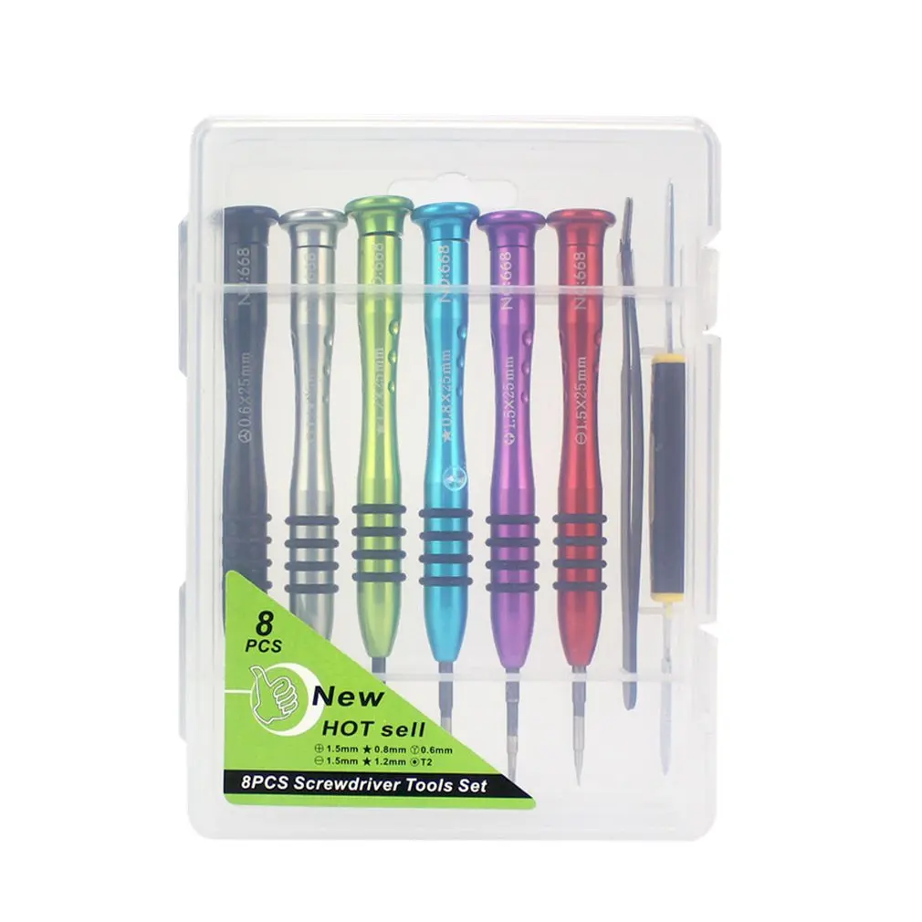 8-in-1 multi-function set precision screwdriver Repair Tool Kit Multitool Hand Tools for Phone Watch Tablet PC
8-in-1 multi-function set precision screwdriver Repair Tool Kit Multitool Hand Tools for Phone Watch Tablet PC