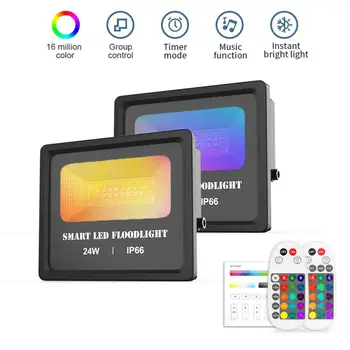 Smart Led Floodlight 24W Smart LED Floodlight Hao Deng APP Remote Timing Timing Smart Home Light For Alexa / Google Home
Smart Led Floodlight 24W Smart LED Floodlight Hao Deng APP Remote Timing Timing Smart Home Light For Alexa / Google Home