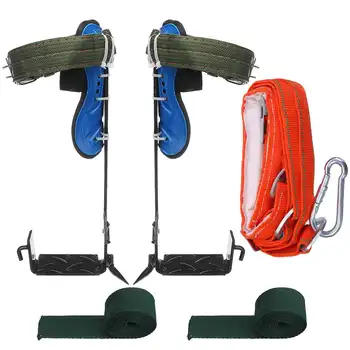 Portable Non-Slip Climbing Spikes Shoes 1/2 Stainless Steel Claws Safety Protective Belt for Hunting Observation With Feet Belts
Portable Non-Slip Climbing Spikes Shoes 1/2 Stainless Steel Claws Safety Protective Belt for Hunting Observation With Feet Belts
