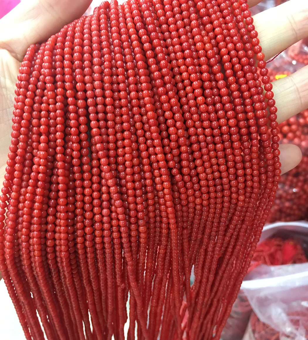 Artificial coral dyed color 2-9mm round beads for 925 sterling silver Jewelry Making 15inch ICNWAY
Artificial coral dyed color 2-9mm round beads for 925 sterling silver Jewelry Making 15inch ICNWAY