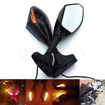 Universal Motorcycle Rear View Side Wing Mirrors w/ LED Turn Signal Light For Yamaha Tmax 500 530 XJR 400 1300
Universal Motorcycle Rear View Side Wing Mirrors w/ LED Turn Signal Light For Yamaha Tmax 500 530 XJR 400 1300