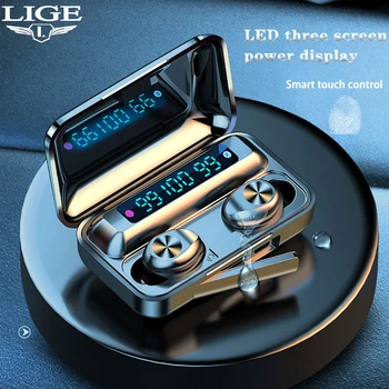 TWS Wireless Bluetooth Earphone Touch Control 2000mah 9D Stereo Headset with Mic Sport Waterproof Earphones Earbuds LED Display
TWS Wireless Bluetooth Earphone Touch Control 2000mah 9D Stereo Headset with Mic Sport Waterproof Earphones Earbuds LED Display