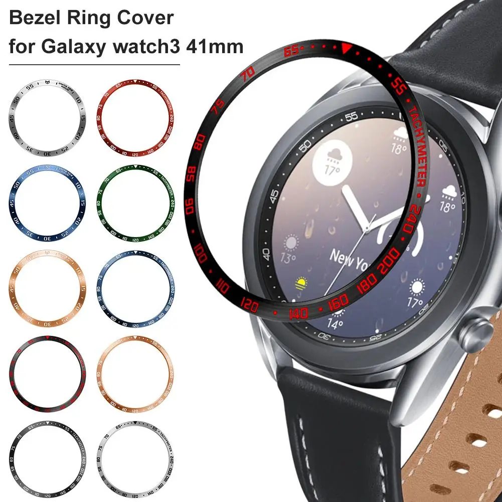 Smart Watch Metal Bezel Ring Bezel Adhesive Cover Anti-scratch Bezel Protective Case For Samsung Galaxy Watch 3 45mm
Smart Watch Metal Bezel Ring Bezel Adhesive Cover Anti-scratch Bezel Protective Case For Samsung Galaxy Watch 3 45mm