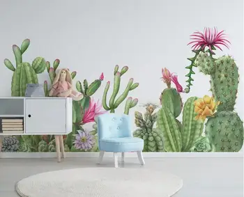 CJSIR Custom Mural 3d Wallpaper Modern Silk Material Hand Drawn Plant Cactus Wallpaper Painting Wall Papers Decor Rolls Paper
CJSIR Custom Mural 3d Wallpaper Modern Silk Material Hand Drawn Plant Cactus Wallpaper Painting Wall Papers Decor Rolls Paper
