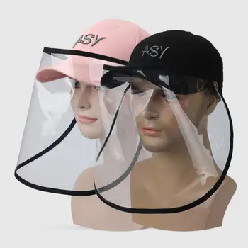 Unisex Letters Embroidery Baseball Cap Detachable Face Shield Anti-Spitting Saliva Protective Wide Brim Snapback Sun Hat
Unisex Letters Embroidery Baseball Cap Detachable Face Shield Anti-Spitting Saliva Protective Wide Brim Snapback Sun Hat