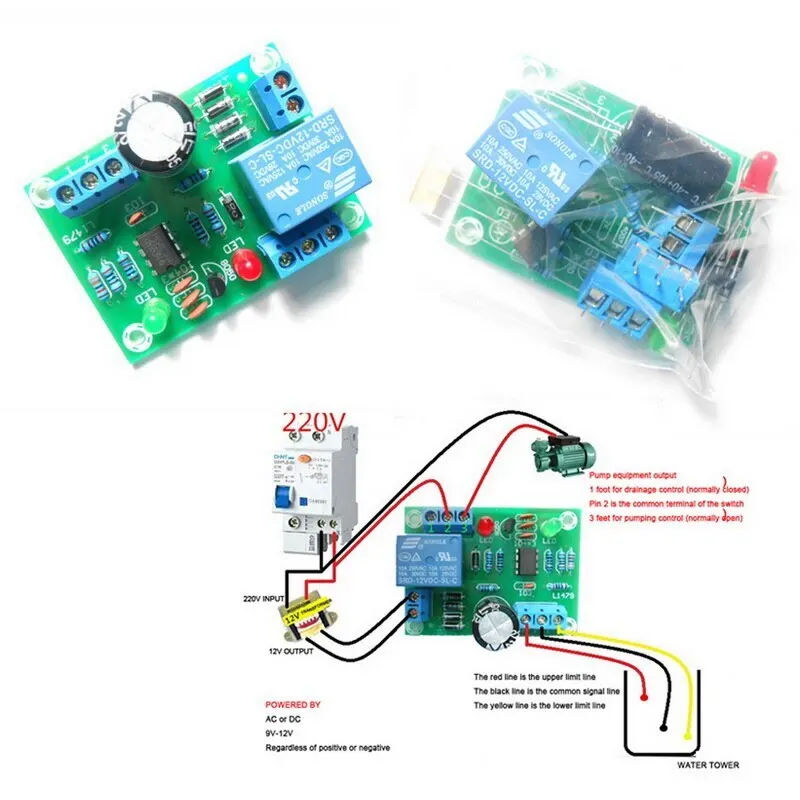 DC 12V Low Pressure Water Liquid Level Controller Sensor Module DIY Kit Detection Water Level Detection Sensor Module#1
DC 12V Low Pressure Water Liquid Level Controller Sensor Module DIY Kit Detection Water Level Detection Sensor Module#1
