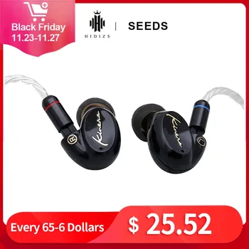 HIDIZS Seeds Hifi Dynamic In-ear earphone High Resolutio IEM with 5N oxygen-free copper 3.5/2.5mm balanced cable Aluminium Alloy
HIDIZS Seeds Hifi Dynamic In-ear earphone High Resolutio IEM with 5N oxygen-free copper 3.5/2.5mm balanced cable Aluminium Alloy