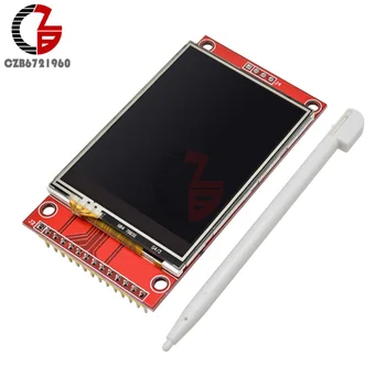 2.4" 240x320 SPI TFT LCD Touch Display Screen Module 5V 3.3V PCB Adapter Micro SD Slot ILI9341 White LED for Arduino SMT32
2.4" 240x320 SPI TFT LCD Touch Display Screen Module 5V 3.3V PCB Adapter Micro SD Slot ILI9341 White LED for Arduino SMT32