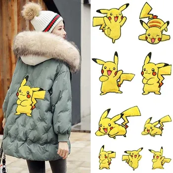 5pcs Pokemon Go Lovely Pikachu Iron on A-level Patches Heat Transfer Pyrography for DIY Clothes Bags Decoration
5pcs Pokemon Go Lovely Pikachu Iron on A-level Patches Heat Transfer Pyrography for DIY Clothes Bags Decoration