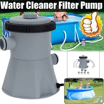 EU plug Replacement Flowclear Pool Filter Pump 330 Gal Swimming Pool Filter Pump Filter Kit Summer Outdoor Water Cleaning Tools
EU plug Replacement Flowclear Pool Filter Pump 330 Gal Swimming Pool Filter Pump Filter Kit Summer Outdoor Water Cleaning Tools