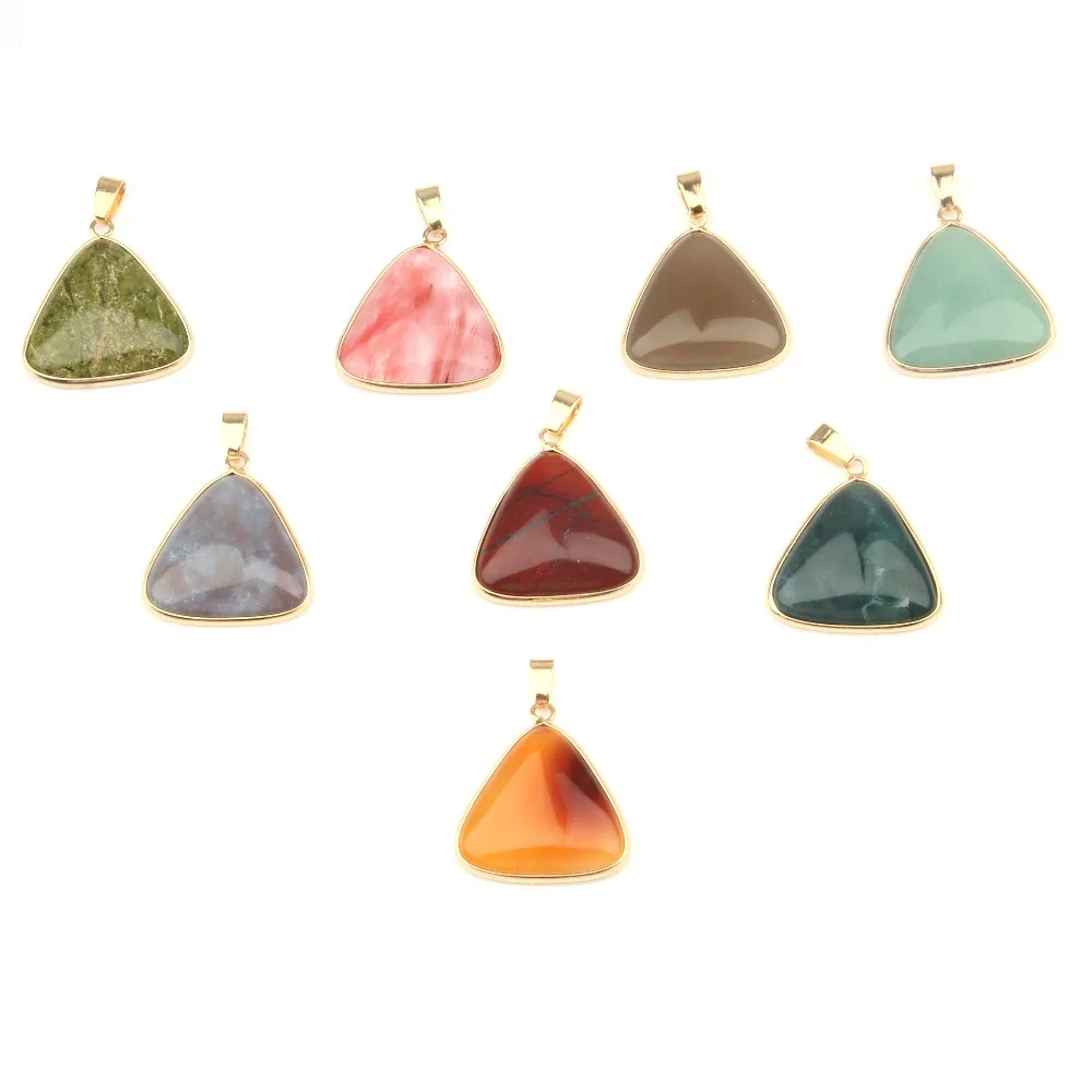 Natural Stone Flash Labradorite Pendant Triangle shape Pendants for Jewelry Making DIY Necklace Accessories Size 3.7*2.7*0.6cm
Natural Stone Flash Labradorite Pendant Triangle shape Pendants for Jewelry Making DIY Necklace Accessories Size 3.7*2.7*0.6cm
