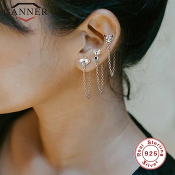 1 pcs European and American Chain 925 Sterling Silver Tassel Earrings for Women Cut Animal Stud Earrings Fashion Jewelry 2020
1 pcs European and American Chain 925 Sterling Silver Tassel Earrings for Women Cut Animal Stud Earrings Fashion Jewelry 2020