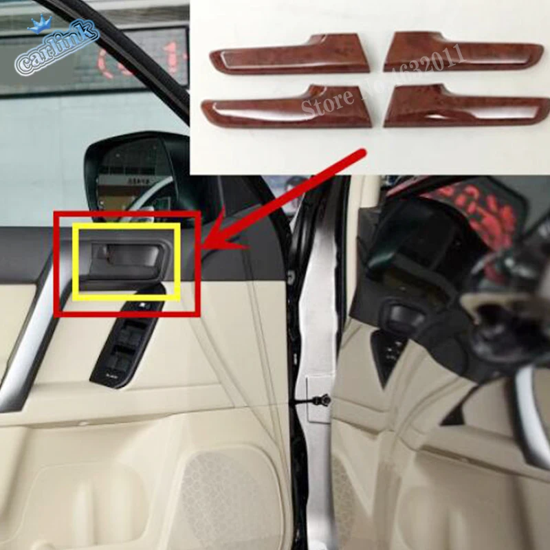 For Toyota Land Cruiser Prado 2010-2017 ABS Plastic inner door handle protector frame Cover Trim Car Styling Accessories 4pcs
For Toyota Land Cruiser Prado 2010-2017 ABS Plastic inner door handle protector frame Cover Trim Car Styling Accessories 4pcs