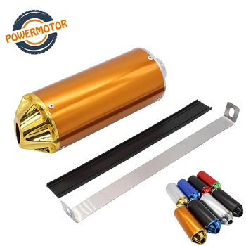 Universal 8 Color Aluminum 28MM Motorcycle Exhaust Muffler Pipe Adjustable Silencer 2 Stroke For Street Scooter Motocross ATV
Universal 8 Color Aluminum 28MM Motorcycle Exhaust Muffler Pipe Adjustable Silencer 2 Stroke For Street Scooter Motocross ATV