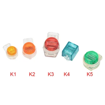 50PCS Connector Crimp Connection Terminals K1 K2 K3 K4 K5 Connector Waterproof Wiring Ethernet Cable Telephone Cord Terminals
50PCS Connector Crimp Connection Terminals K1 K2 K3 K4 K5 Connector Waterproof Wiring Ethernet Cable Telephone Cord Terminals