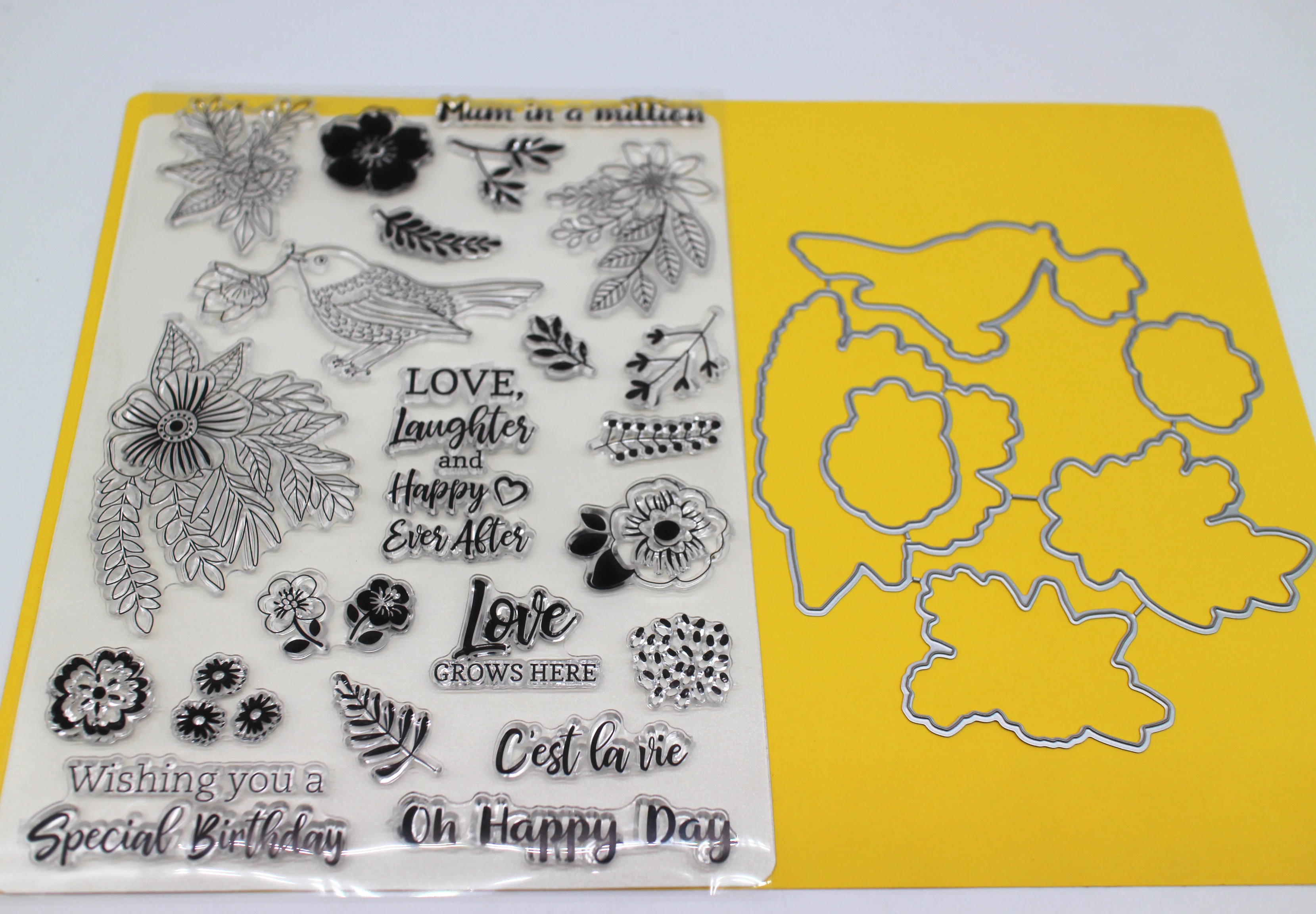 2019 New Stamp and dies set Flower&birds cutting dies for Scrapbooking Album Paper Card Making Embossing Stencils Mold Craft
2019 New Stamp and dies set Flower&birds cutting dies for Scrapbooking Album Paper Card Making Embossing Stencils Mold Craft