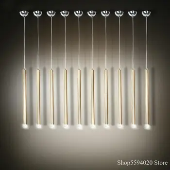 Creative Art Led Chandelier Lights LED Restaurant Simple Modern Bar Crystal Long Tube Decorative Pendant Lamps Lighting Suspendu
Creative Art Led Chandelier Lights LED Restaurant Simple Modern Bar Crystal Long Tube Decorative Pendant Lamps Lighting Suspendu