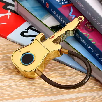 Guitar Fingerprint Lock USB Charging Mini Zinc Alloy 508DPI 360-degree Anti Theft Lock Fingerprint Padlock 85x32x12mm
Guitar Fingerprint Lock USB Charging Mini Zinc Alloy 508DPI 360-degree Anti Theft Lock Fingerprint Padlock 85x32x12mm