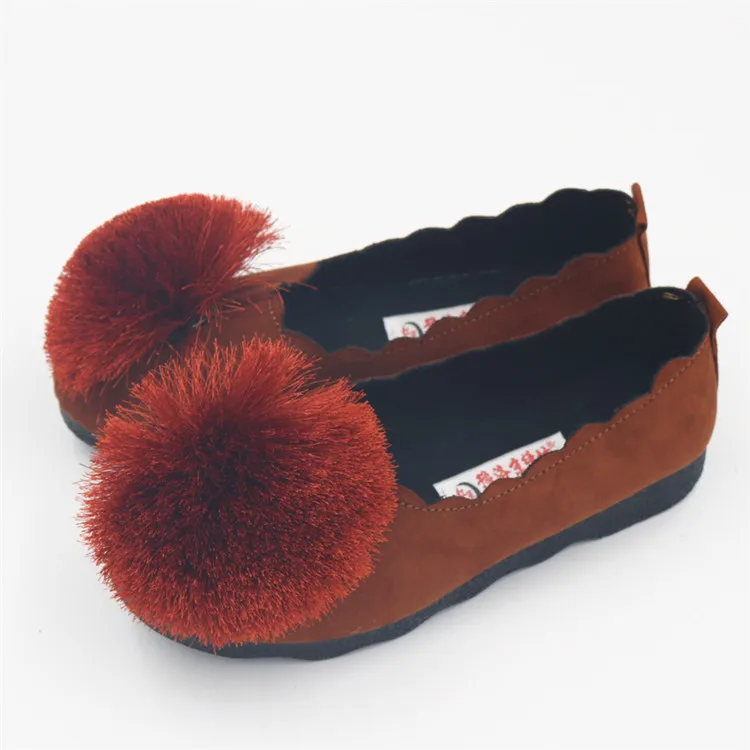 2018 Spring And Autumn New Style Korean-style Versatile Flat Furry Ball Moccosins Side Scoop Bootie Popular Single Shoes Comfort
2018 Spring And Autumn New Style Korean-style Versatile Flat Furry Ball Moccosins Side Scoop Bootie Popular Single Shoes Comfort