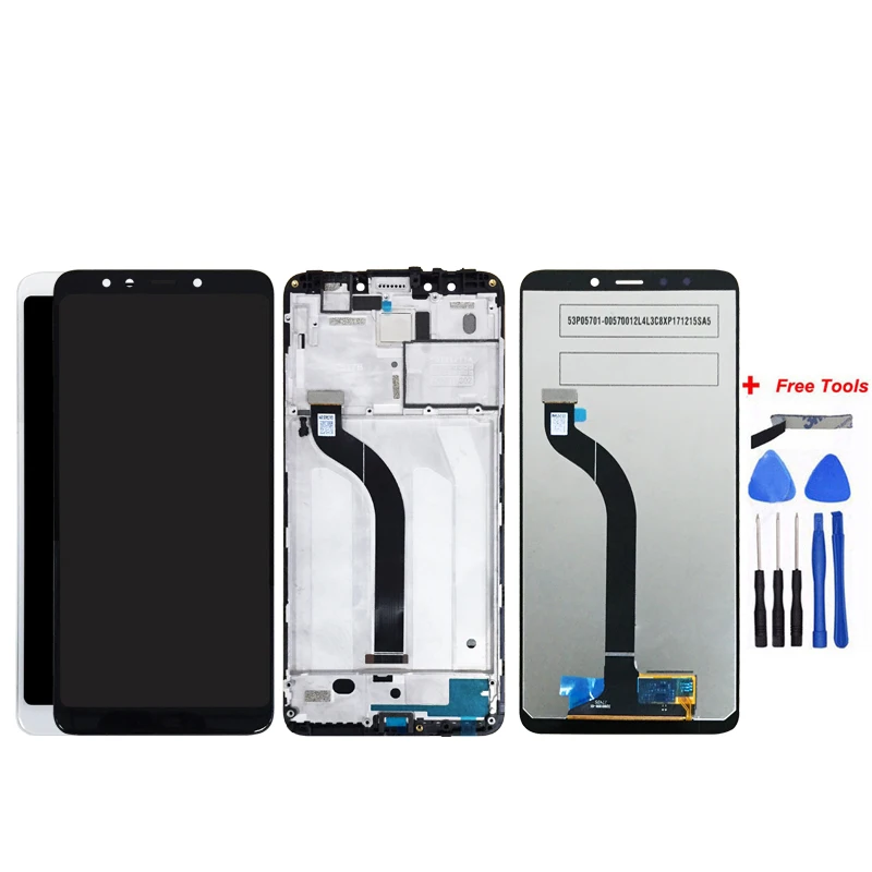 5.7in For Xiaomi Redmi 5 LCD Display Touch Screen Digitizer Assembly With Frame For Xiaomi Redmi 5 Original Screen + Tools
5.7in For Xiaomi Redmi 5 LCD Display Touch Screen Digitizer Assembly With Frame For Xiaomi Redmi 5 Original Screen + Tools