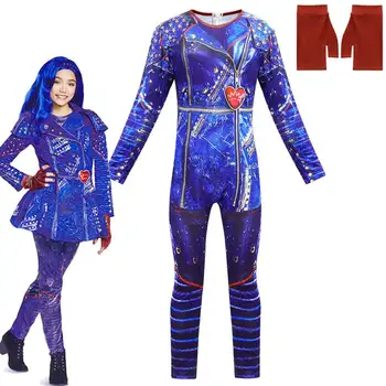 Descendants 3 Evie Jumpsuits Rompers Cosplay costume Halloween Adult man kids Boy girl Descendants Jay onesies unifom costume
Descendants 3 Evie Jumpsuits Rompers Cosplay costume Halloween Adult man kids Boy girl Descendants Jay onesies unifom costume