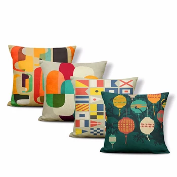 Personalized Geometric Pillowcase Abstract Lantern Art Sofa Living Room Home Decoration Cushion Cover Polyester Linen Pillow
Personalized Geometric Pillowcase Abstract Lantern Art Sofa Living Room Home Decoration Cushion Cover Polyester Linen Pillow