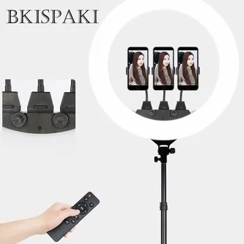 18Inch Live Broadcast Photo Studio Video Lighting LED Ringlight Photography Dimmable Ring Lamp With Tripod for Portrait Makeup
18Inch Live Broadcast Photo Studio Video Lighting LED Ringlight Photography Dimmable Ring Lamp With Tripod for Portrait Makeup