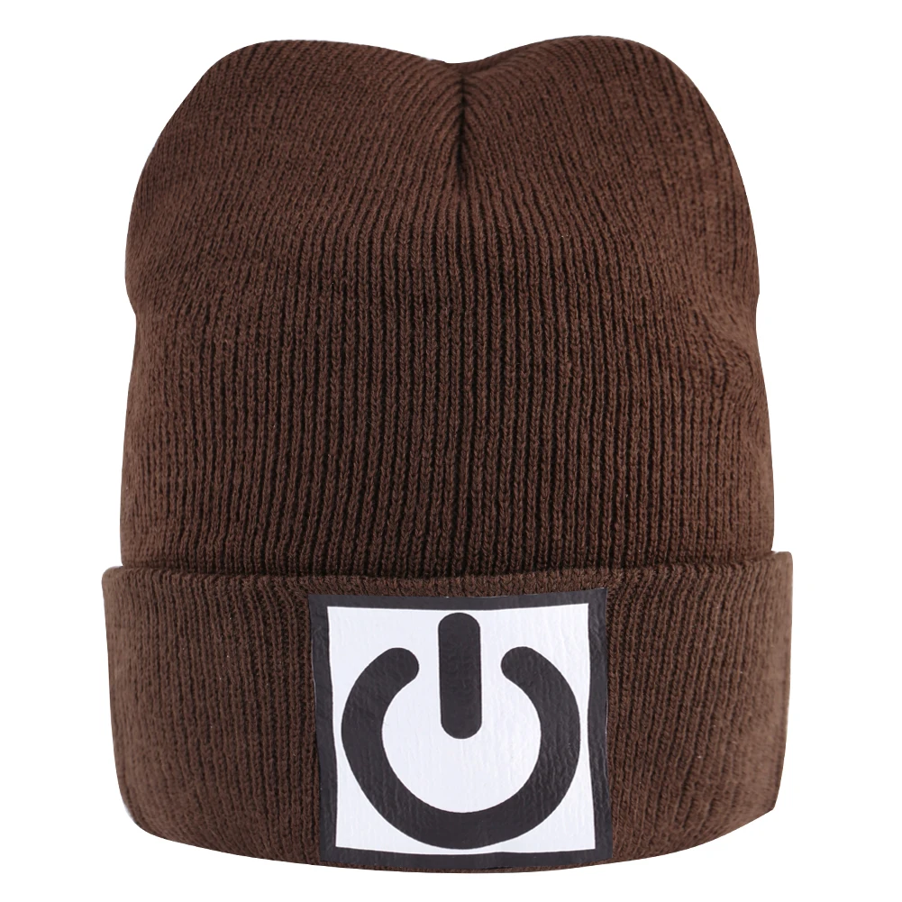 Winter Thin Knitted Beanie Women Spring Hat Streetwear Elastic Cap Unisex Hip Hop Warm Switch Symbol Print Bonnet Skullies
Winter Thin Knitted Beanie Women Spring Hat Streetwear Elastic Cap Unisex Hip Hop Warm Switch Symbol Print Bonnet Skullies