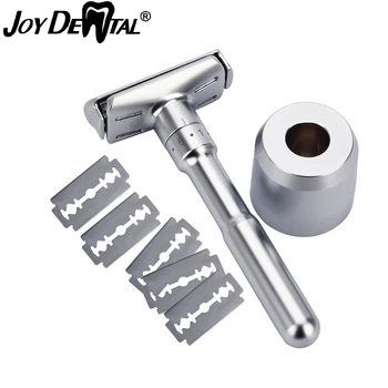 Razor Mens Adjustable Shaving Double Edge Classic Safety Razor Blade Mens Shaving Razor with 5 Blades
Razor Mens Adjustable Shaving Double Edge Classic Safety Razor Blade Mens Shaving Razor with 5 Blades